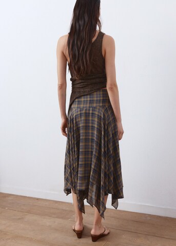 MANGO Skirt 'Pika' in Brown