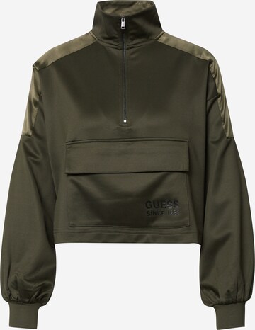 GUESS - Sweatshirt 'Laila' em verde: frente