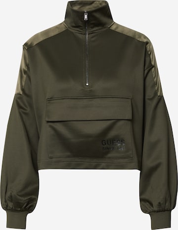 GUESS Sweatshirt 'Laila' in Green: front