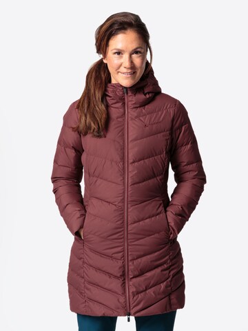 VAUDE Outdoormantel 'Annecy' in Rood: voorkant