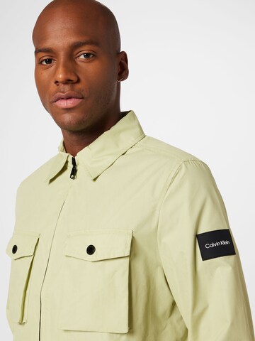 Giacca di mezza stagione di Calvin Klein in verde