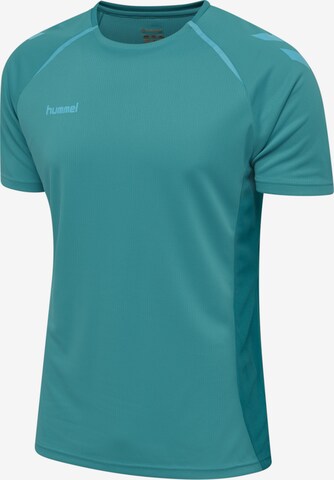 Hummel Functioneel shirt in Blauw: voorkant