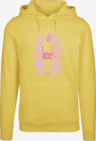 F4NT4STIC Sweatshirt 'Machine Gun Kelly Full Body' in Yellow: front