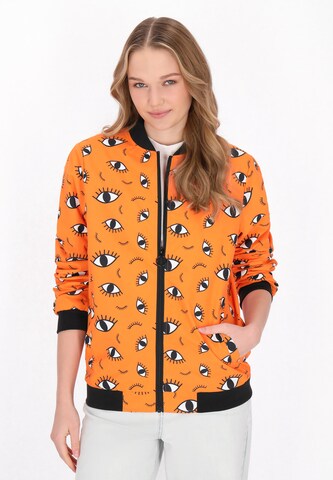 MYMO - Chaqueta de entretiempo en naranja: frente