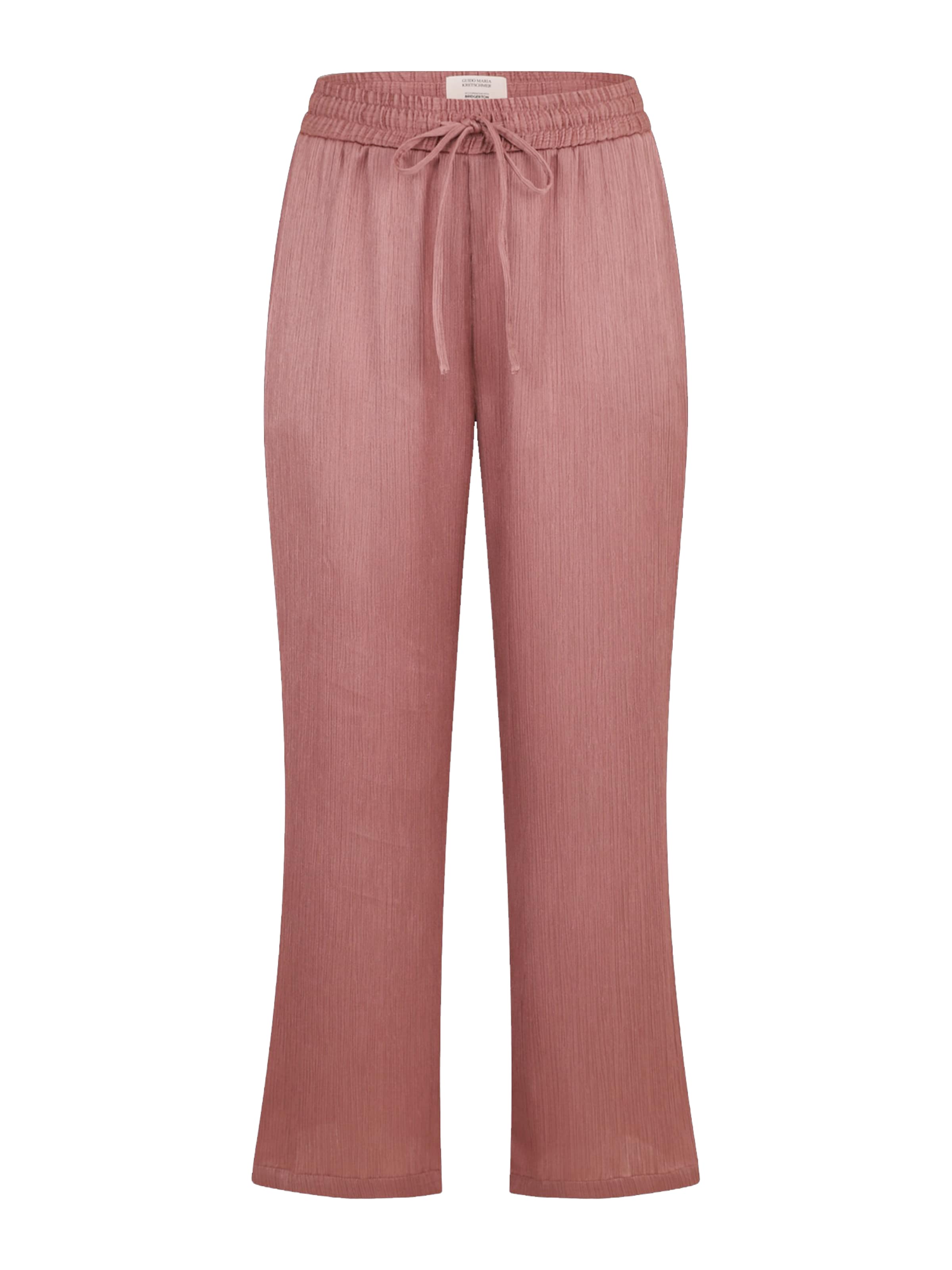 Guido Maria Kretschmer Curvy Regular Housut 'Francesca' värissä vaaleanpunainen: etupuoli