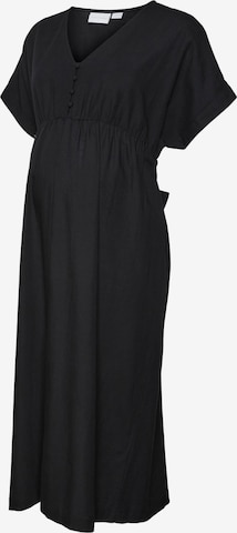 MAMALICIOUS Letnia sukienka 'SANA LIA' w kolorze czarny: przód