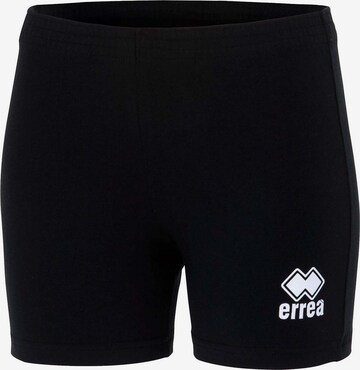 Errea Slim fit Workout Pants in Black: front