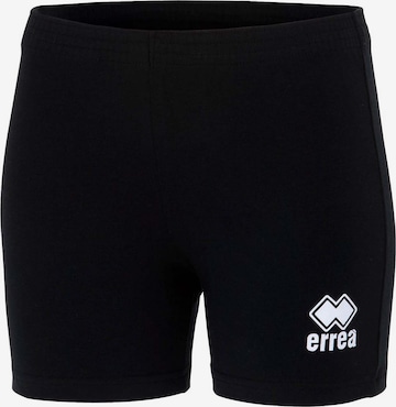 Errea Slim fit Workout Pants in Black: front