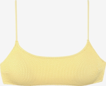 Bustier Hauts de bikini VIVANCE en jaune : devant