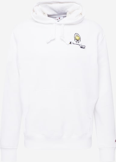 Bluză de molton Champion Authentic Athletic Apparel pe alb, Vizualizare produs