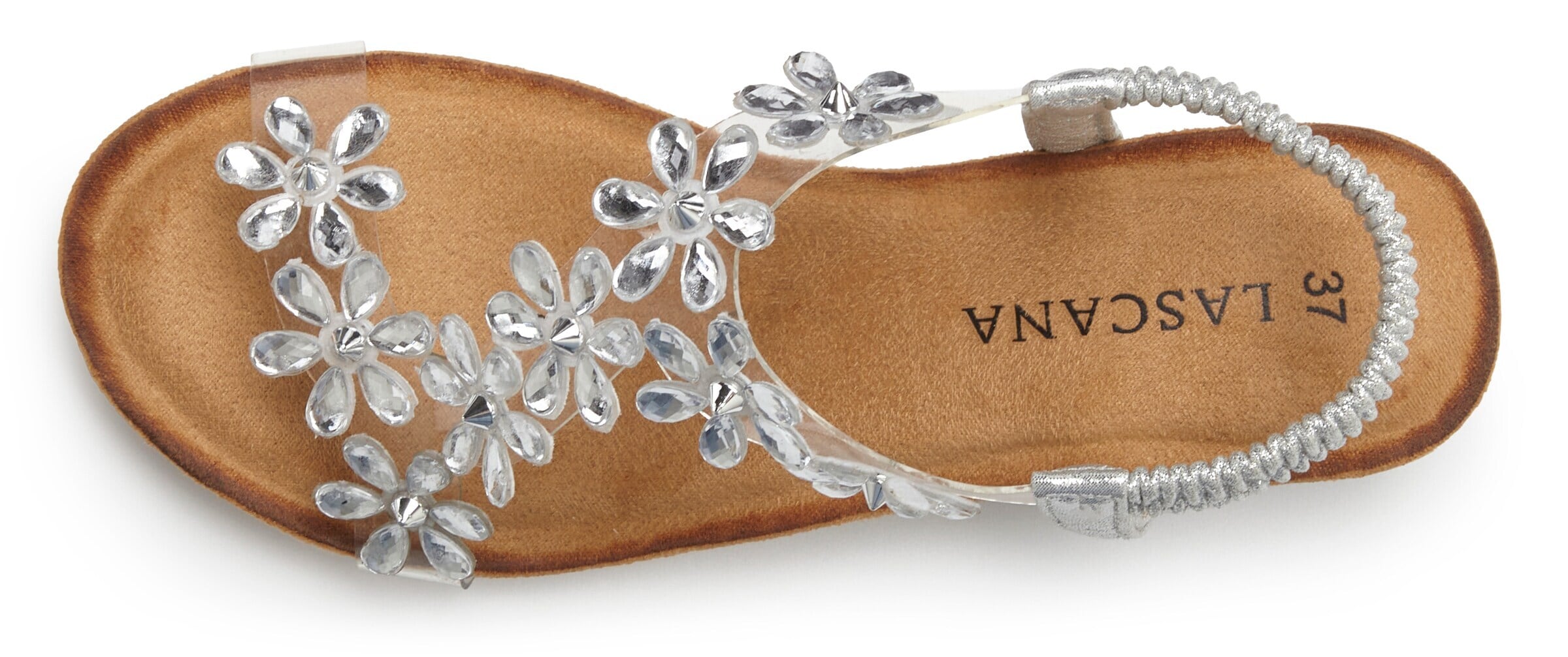 LASCANA Sandale in Silber