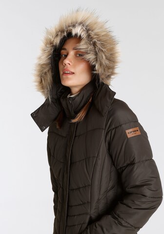 ICEPEAK Winter Coat in Brown