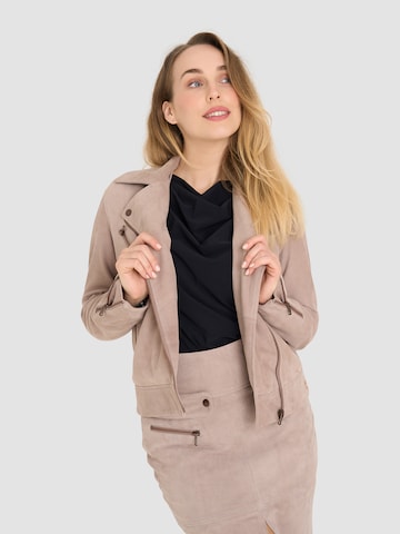 LynnSophie Übergangsjacke 'Amara' in Grau