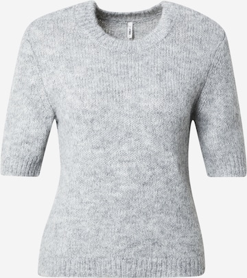 ONLY Sweter 'ONLSTARLA' w kolorze szary: przód