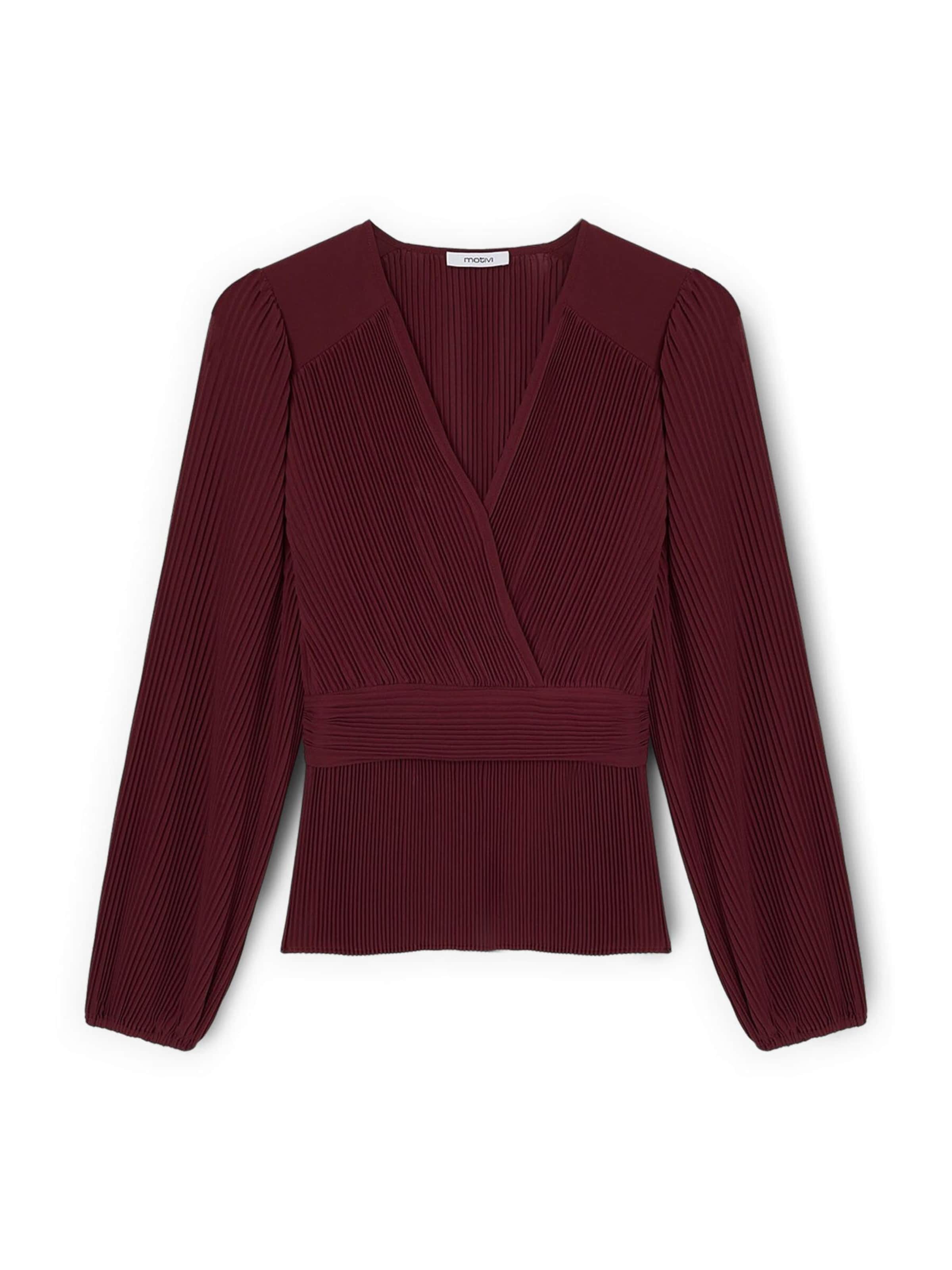 MOTIVI Blouse in Red: front