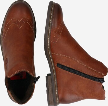 Chelsea Boots Rieker en marron