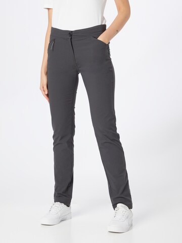 CRAGHOPPERS Slimfit Outdoorové kalhoty 'NosiLife' – černá: přední strana