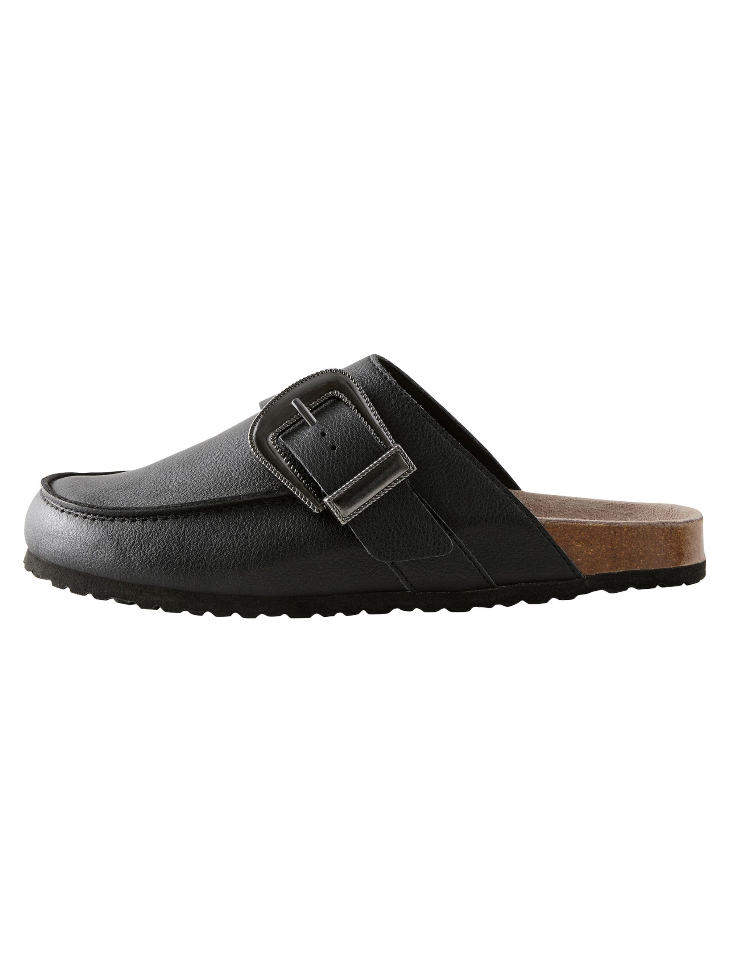 Next Clogs 'Forever Comfort®' in Schwarz: Vorderseite