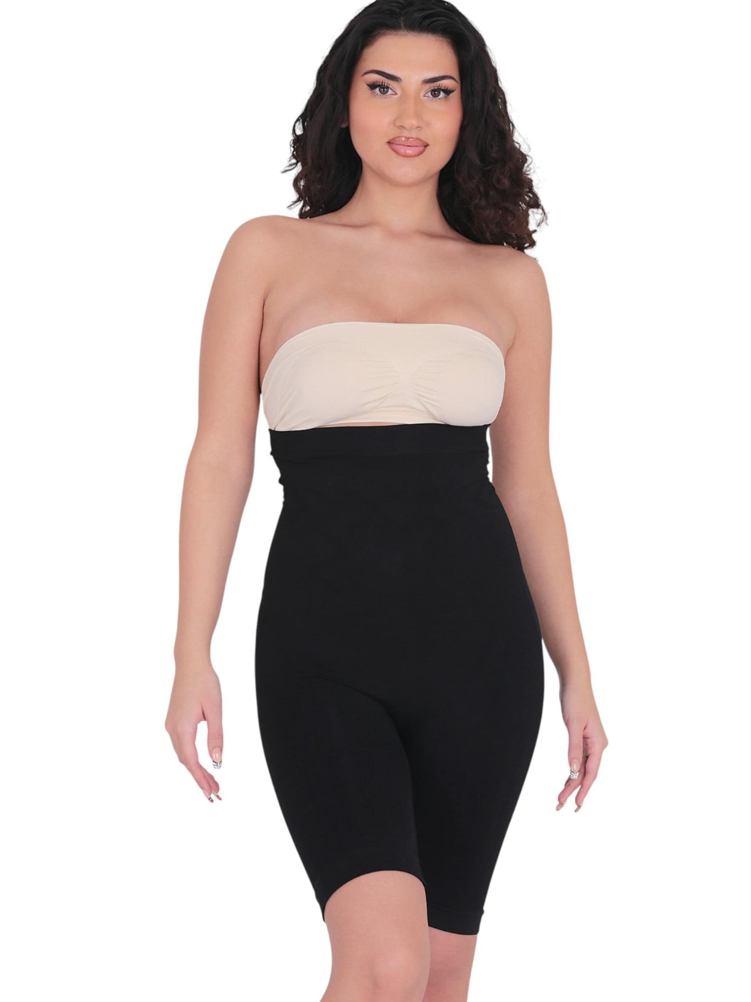 fashionshowcase - Pantalón moldeador 'WaistPerfect' en negro