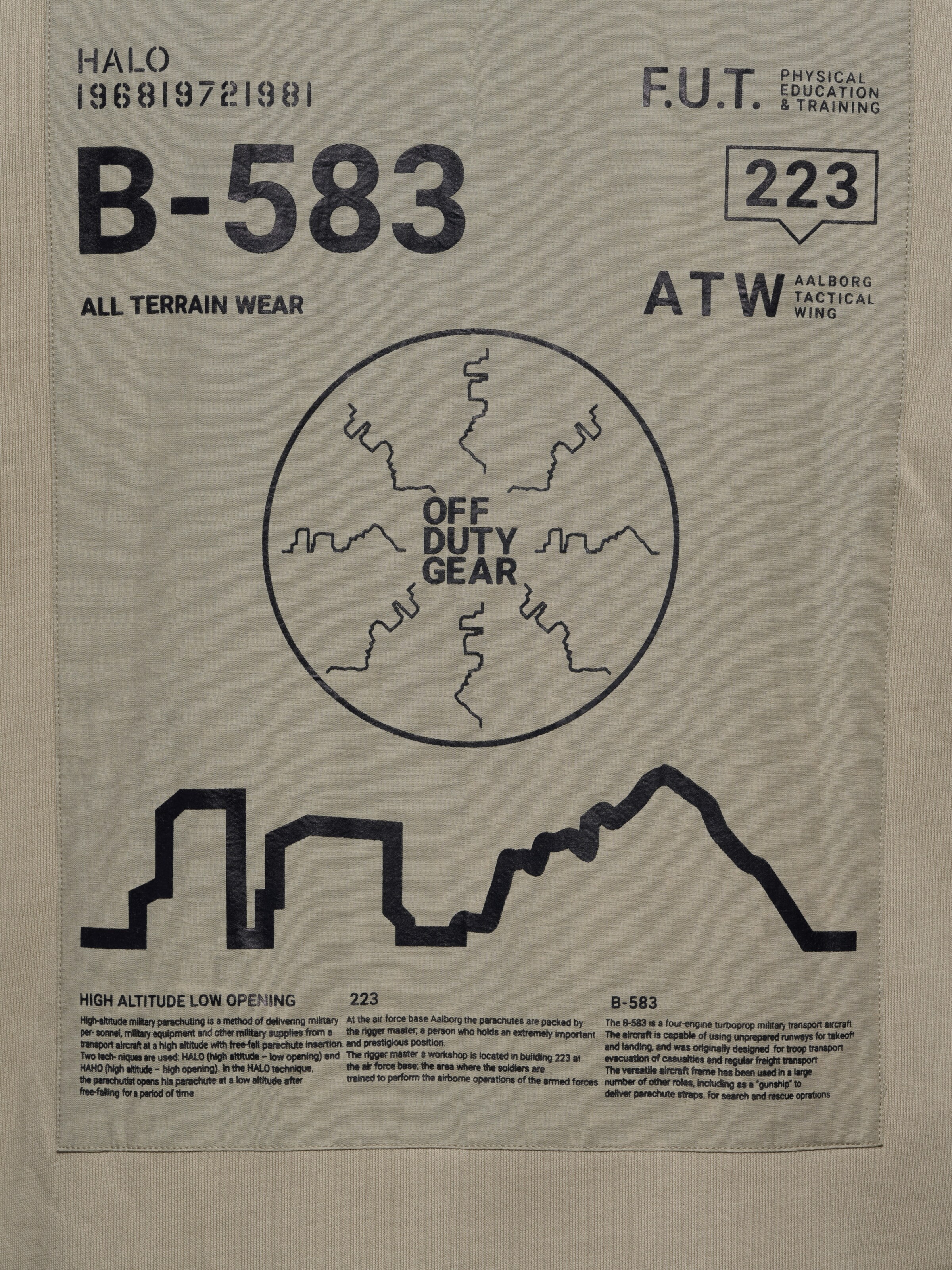 HALO Sweatshirt in Beige