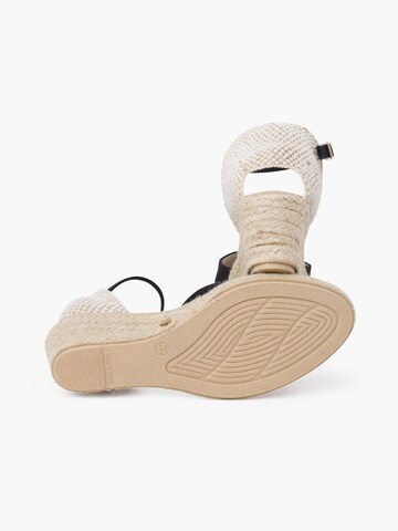 Sandales Pisamonas en noir