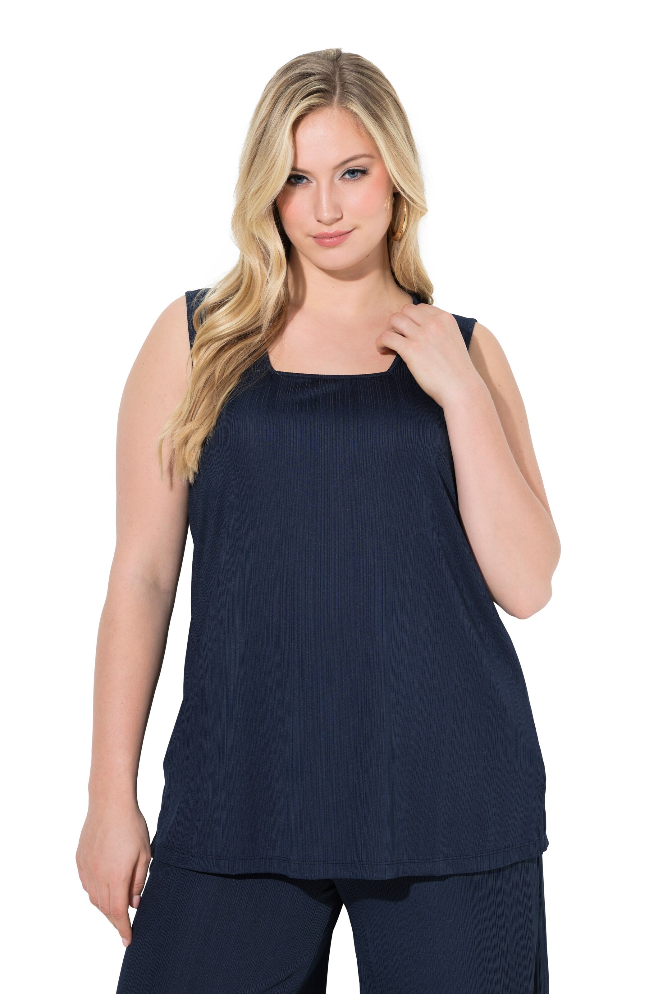 Ulla Popken Top in Blue: front