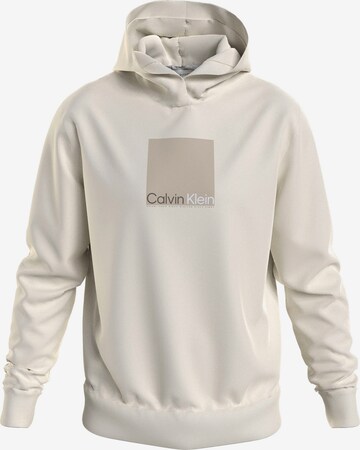 Calvin Klein Sweatshirt in Beige: front