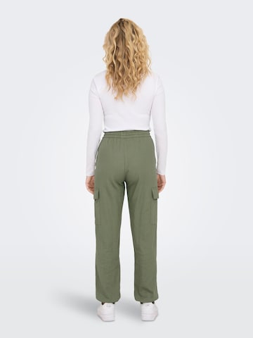 ONLY Loose fit Cargo Pants 'CARO' in Green
