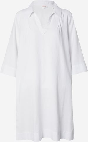 Robe-chemise s.Oliver en blanc : devant