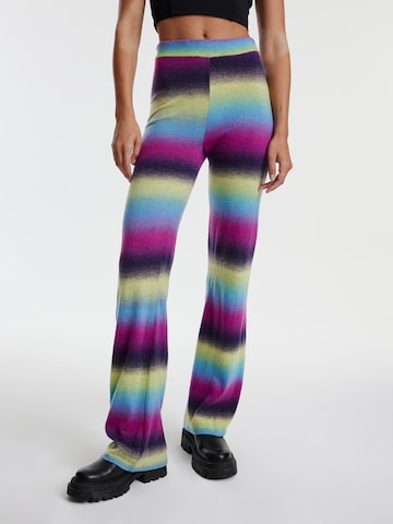 EDITED Boot cut Pants 'Seda' in Mixed colors: front