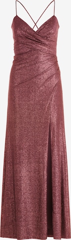 Vera Mont Abendkleid im Glitzer-Look in Pink: Vorderseite
