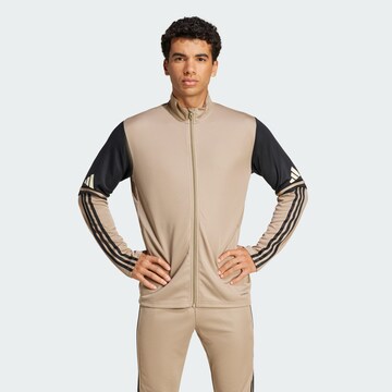 ADIDAS PERFORMANCE - Chaqueta de chándal 'Squadra 25' en beige: frente