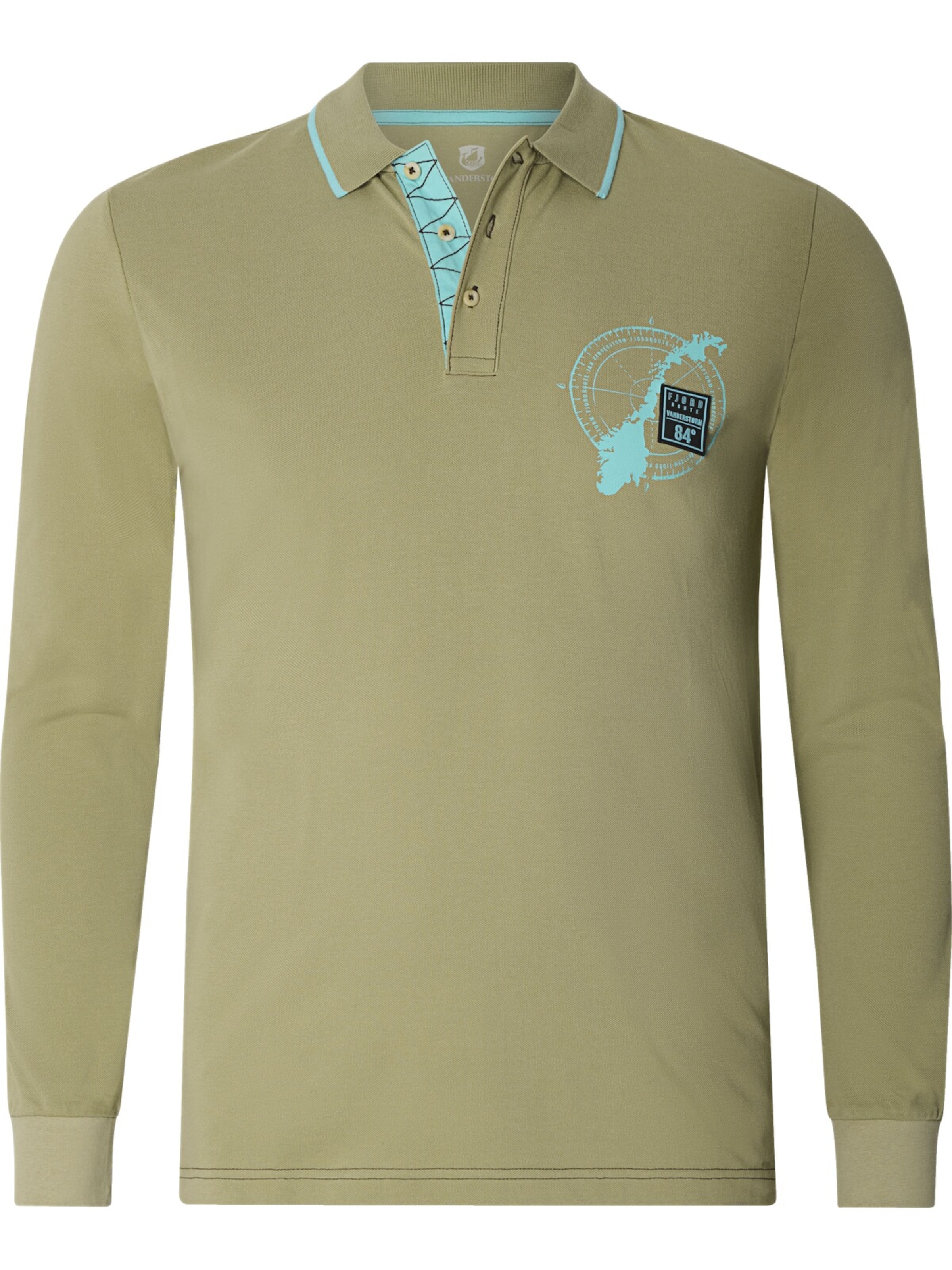 Jan Vanderstorm Shirt ' Fredmar ' in Green: front