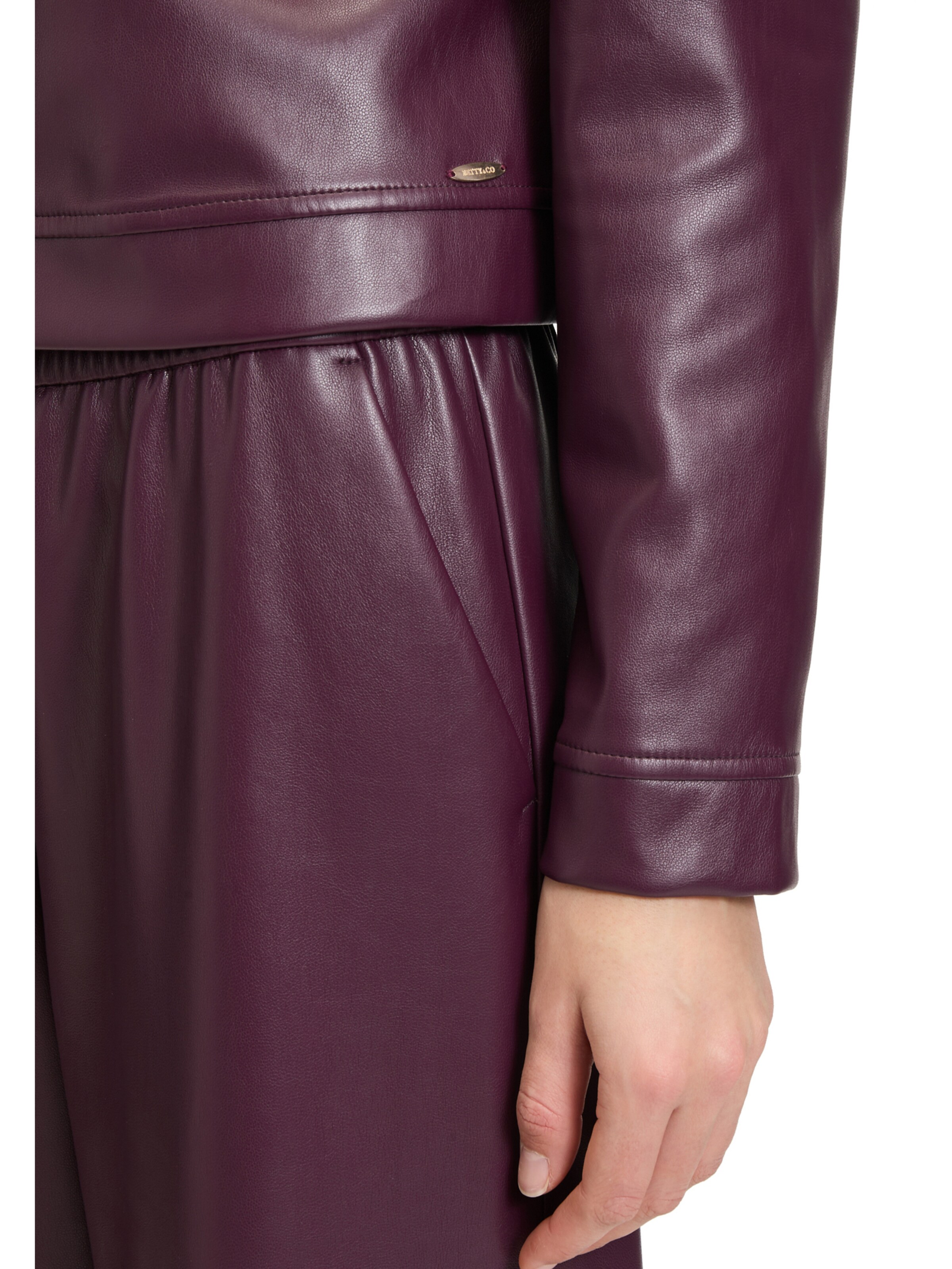 Veste mi-saison Betty & Co en violet