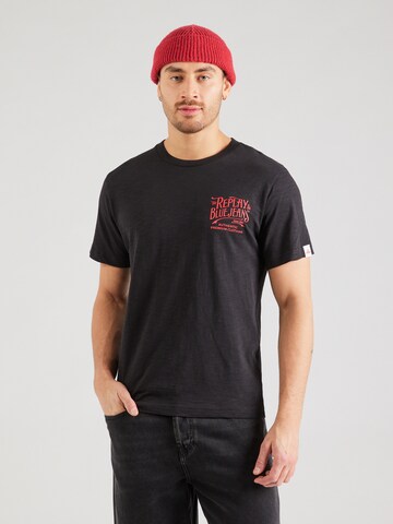 T-Shirt REPLAY en noir