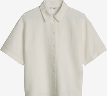 Chemisier Marc O'Polo DENIM en blanc : devant
