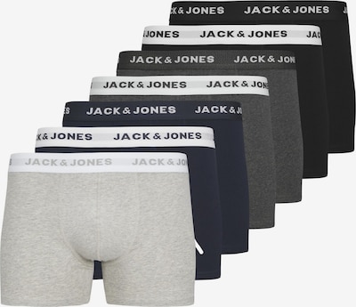 JACK & JONES Bokserice u mornarsko plava / grafit siva / svijetlosiva / crna, Pregled proizvoda
