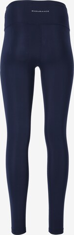 ENDURANCE Skinny Workout Pants 'Raleigh' in Blue