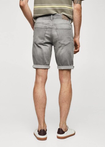 Coupe slim Jean MANGO MAN en gris