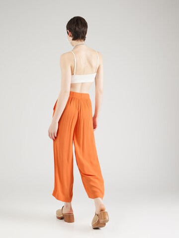 ICHI Wide leg Broek 'MARRAKECH' in Oranje