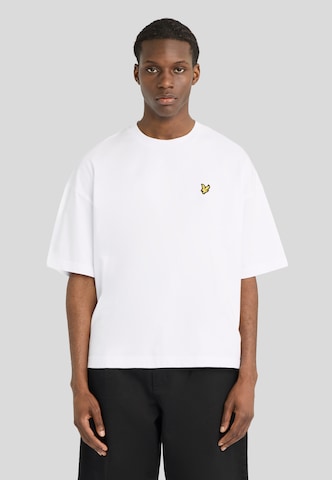 Lyle & Scott - Camiseta en blanco: frente