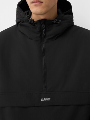 Bershka Overgangsjakke i sort