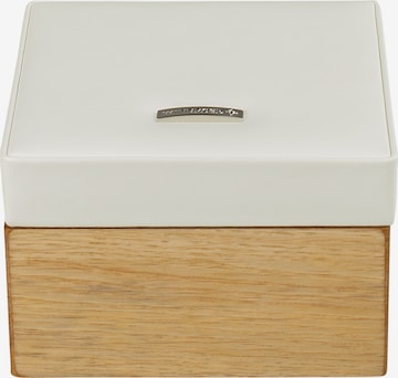 Boîte à bijoux 'Wood' WINDROSE en blanc : devant