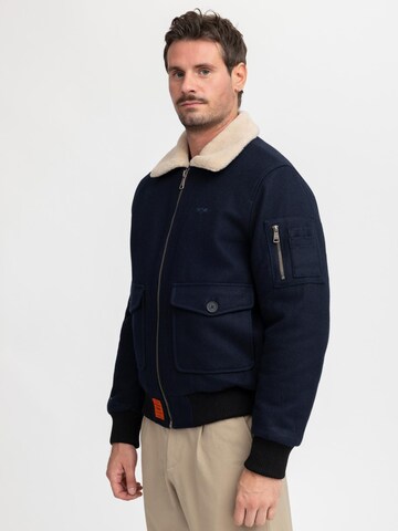 Bombers Winterjas 'AVIATOR MEN' in Blauw