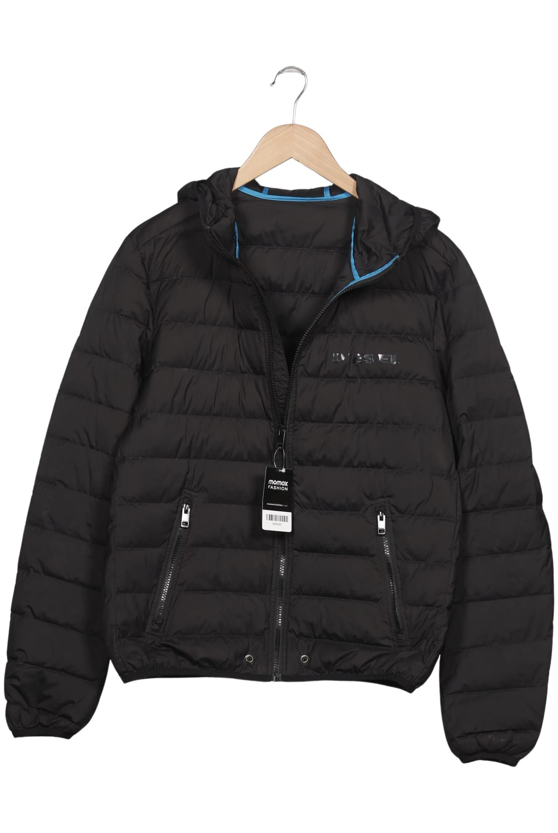 DIESEL Jacket & Coat in L in Black: front