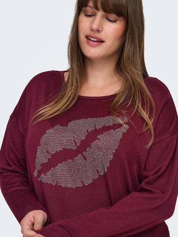 ONLY Carmakoma Shirt 'CARALBA' in Red