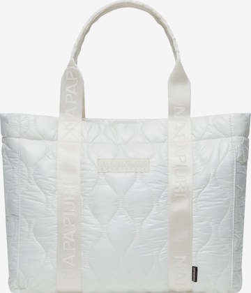 Shopper di NAPAPIJRI in bianco: frontale