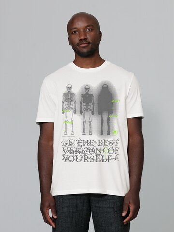 Watapparel T-Shirt 'Be The Best' in Weiß: Vorderseite