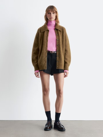 Loosefit Pantaloni con pieghe di & Other Stories in nero