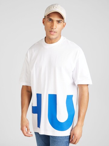 T-Shirt 'Nannavaro' HUGO en blanc